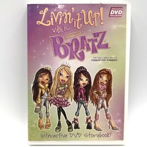 Livin it Up with the Bratz Interactive DVD Storybook 2005 MGA Entertainment Y2K